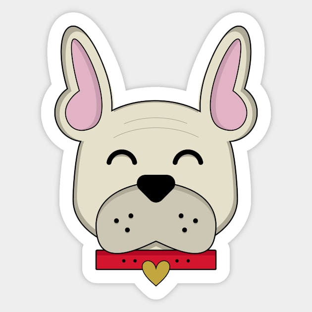 Sweet Frenchie Sticker by _danielita